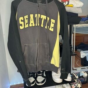 Zip up sweatshirt